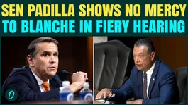 ‘Not Here to Debate...’: Sen Padilla GOES AFTER Trump Aide Todd Blanche in Senate Confirmation Hearing