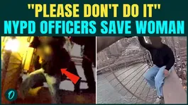 NYPD Officers SAVE Woman From Brooklyn Bridge Jump After Hour-Long Standoff | BODYCAM VIDEO