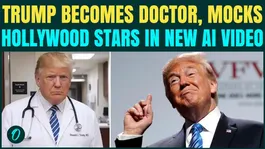 Trump TURNS Doctor In WILD AI Video, Mocks Hollywood Stars With ‘Trump Derangement Syndrome"
