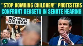 Hegseth Humiliated? Protesters Boo Pentagon Chief Over Iran War At Senate Hearing