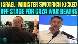 Israeli Minister KICKED Off Stage Over Gaza War, Fallen Soldier’s Father YELLS ‘Get Off The Stage’