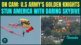 July 4 Celebration UNSEEN VIDEO: Elite US Army Skydivers Wow Washington During U.S 250 Celebrations