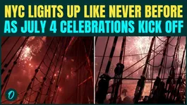 New York Sky EXPLODES in Spectacular July 4 Fireworks Show as U.S Celebrates 250th Birthday