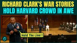 ‘Hold The Line’: Lt. Gen. Richard Clark’s Powerful War Stories LEAVES Harvard Crowd Spellbound