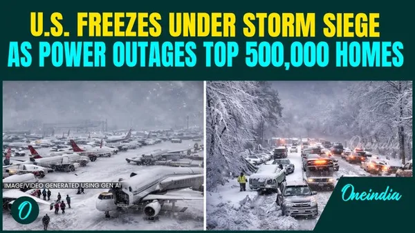 BREAKING: Massive Winter Storm GRIPS the US; 500,000+ Without Power, Thousands of Flights Delayed