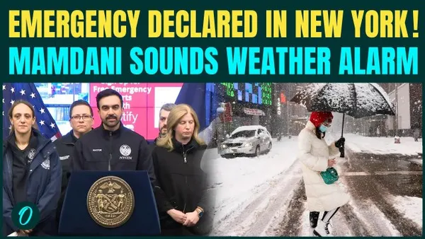 NYC Mayor DECLARES State of Emergency in New York, IMPOSES Travel Ban Ahead of Major Storm | US News