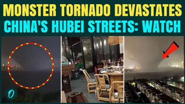 China Tornado BREAKING: 11 KILLED After Monster Tornado Sweeps Through Hubei Streets |