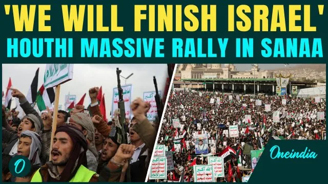 Houthis’ FINAL Battle Begins: Yemenis Rally in Millions in Sanaa ...