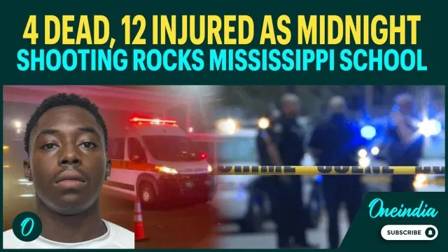 U.S Mississippi School Shooting BREAKING 4 Dead, 12 Injured In DEADLY