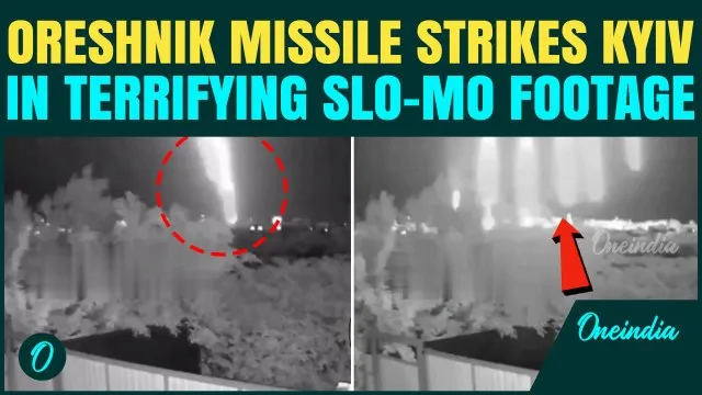 RAW FOOTAGE: Putin’s Oreshnik Attack on Kyiv SLO-MO VIDEO OUT! Zelensky PUNISHED For Luhansk Attack