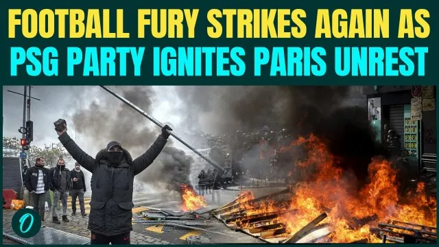 Paris BURNS as PSG's Champions League Party Turns Into Riot Chaos ...