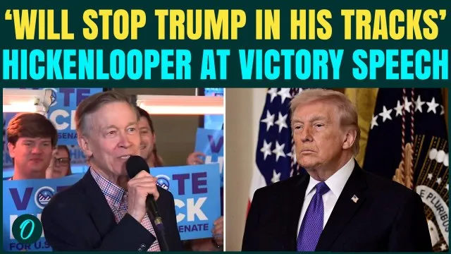 ‘End Corruption at WH’: Sen. Hickenlooper VOWS To Stop Trump After Colorado Primary Night Victory