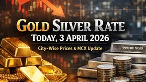 Gold Silver Rate Today, 3 April 2026: City-Wise Prices, MCX Gold Down, Silver Slides Amid Global Pullback