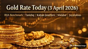 Gold Rate Today (3 April 2026): Latest IBJA Benchmark, Tanishq, Kalyan Jewellers, Malabar, Joyalukkas Rates