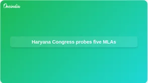 Haryana Congress cross-voting inquiry: DAC to report on five MLAs in Rajya Sabha election