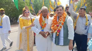 AAP MP Sanjay Singh’s ‘Give Jobs, Give Social Justice’ March Gains Momentum in UP