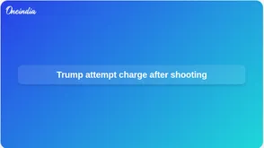Trump assassination attempt charge follows White House Correspondents dinner shooting