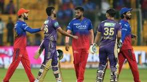 RCB vs KKR Raipur LIVE Weather Updates: Rain Starts Again, Ground Under Cover