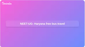 NEET-UG re-exam: Haryana offers free Roadways bus travel on June 20–21