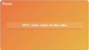 HRTC strike called off after government agrees to release INR 40–42 crore in dues