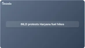 Haryana fuel price hike: INLD protests cite inflation, jobs, and public services concerns