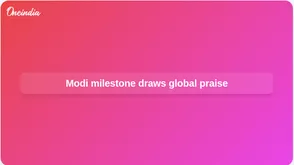Modi longest-serving prime minister as Trump, Russia, and EU leaders congratulate him