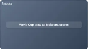World Cup draw: South Africa hold Czech Republic 1-1 as Mokoena converts late penalty