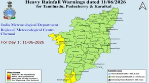 Chennai Weather: City Braces for Rains as Southwest Monsoon Covers Entire Tamil Nadu