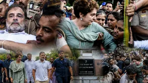 In Pics: Rahul Gandhi, Priyanka Gandhi, Akhilesh Yadav Detained During NEET Protest Near PM Modi's Residence
