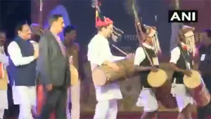 He Has The Moves Watch Rahul Gandhi Shaking A Leg At The Tribal Dance Festival 3004210.html