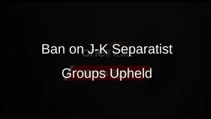 Ban Confirmed For Two Jammu Kashmir Separatist Groups 011 3867781.html
