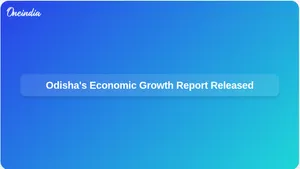 Odisha's Economic Survey Report Shows Steady Progress Towards Sustainable Growth