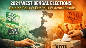 West Bengal Elections 2026: A Look Back At 2021 Opinion Polls Vs Exit Polls Vs Actual Results