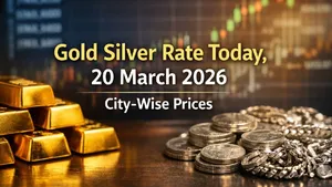 Gold Silver Rate Today, 20 March 2026: City-Wise Prices As MCX Gold And Silver See Sharp Fall