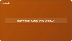 RJD Kerala assembly polls plan: Tejashwi Yadav says party will contest with LDF