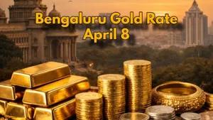 Gold Rate Today Bangalore: April 8 IBJA Benchmark vs. 22k Gold Prices at Tanishq, GRT, Jos Alukkas