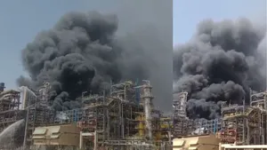 Massive Fire Breaks Out At Rajasthan’s Pachpadra Refinery Just A Day Before PM Modi’s Inauguration