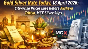 Gold Silver Rate Today, 18 April 2026: City-Wise Prices Ease Before Akshaya Tritiya, MCX Silver Slips