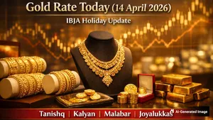 Gold Rate Today (14 April 2026): IBJA Holiday Update, Tanishq, Kalyan, Malabar, Joyalukkas Latest 22K Rates