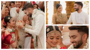 Janani Iyer Marriage Tamil Actor Weds In Traditional Iyengar Ceremony Photos And Videos Go Viral 8044179.html