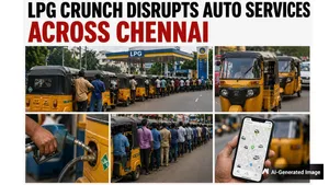 LPG Crunch Disrupts Auto Services Across Chennai