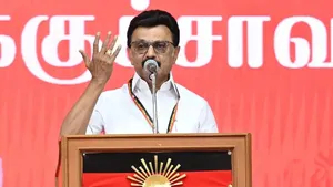 Tamil Nadu Polls Mk Stalin Accuses Centre Of Sending Favourable Officials 8054561.html