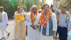 Aap Mp Sanjay Singh S Give Jobs Give Social Justice March Gains Momentum In Up 8048639.html