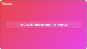 Bhabanipur returning officer row: TMC urges removal, citing alleged links to Suvendu Adhikari
