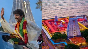 TVK Chief Vijay Visits Tiruchendur Murugan Temple Ahead Of May 4 Tamil Nadu Election Counting