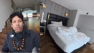TV, Projector, Washing Machine At Just ₹1,100? Indian Travel Vlogger Shows China's Hotel Room, Watch