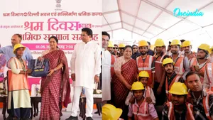 Delhi Cm Rekha Gupta Honours Workers Unveils New Welfare And Skill Schemes 8074721.html