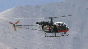 Indian Army's Cheetah Helicopter Crashes In Ladakh: 3 Injured