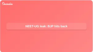 NEET-UG paper leak: BJP accuses Rahul Gandhi of opportunism as crackdown continues
