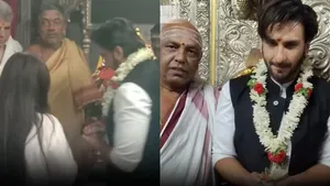 Ranveer Singh Visits Chamundeshwari Temple in Mysuru Hours After Bollywood ‘Ban’ Controversy